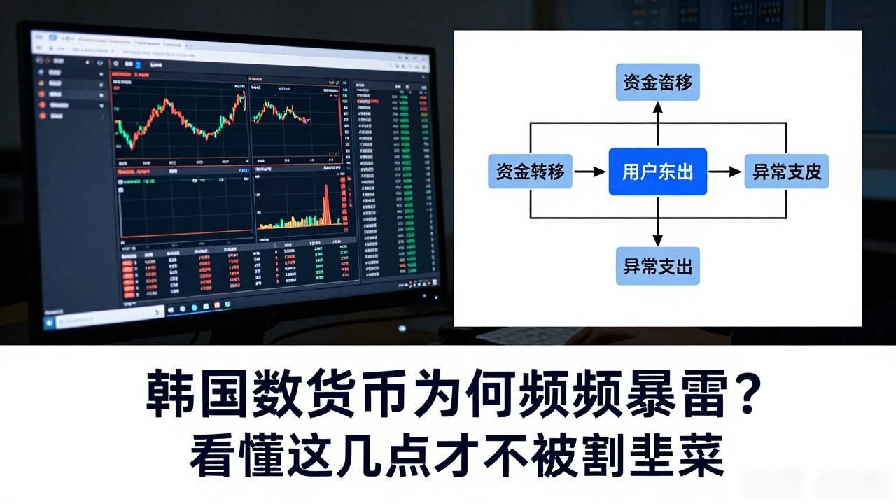 韩国数字货币为何频频暴雷？看懂这几点才不被割韭菜