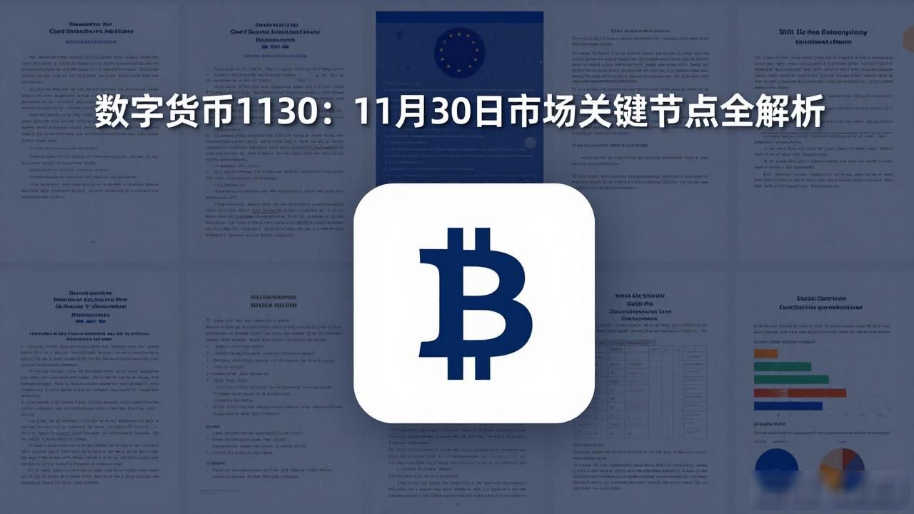 数字货币1130：11月30日市场关键节点全解析