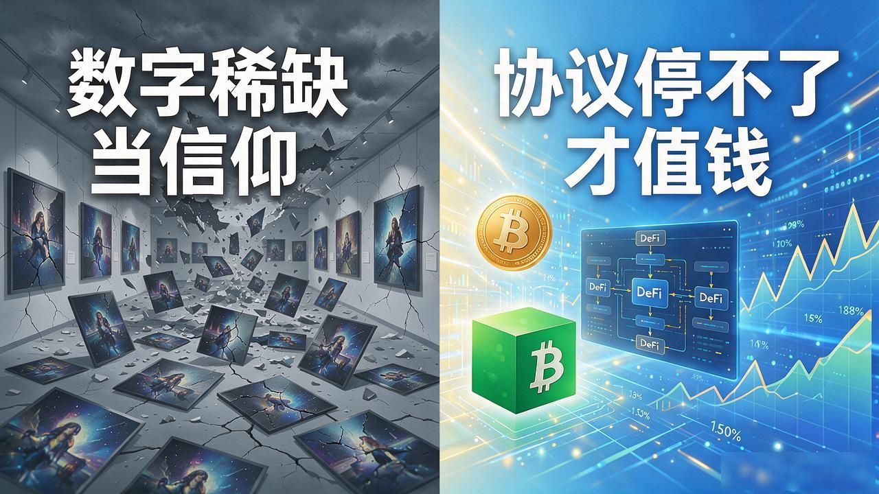 数字货币与NFT本质区别_去中心化信任协议价值_数字货币不需要艺术品