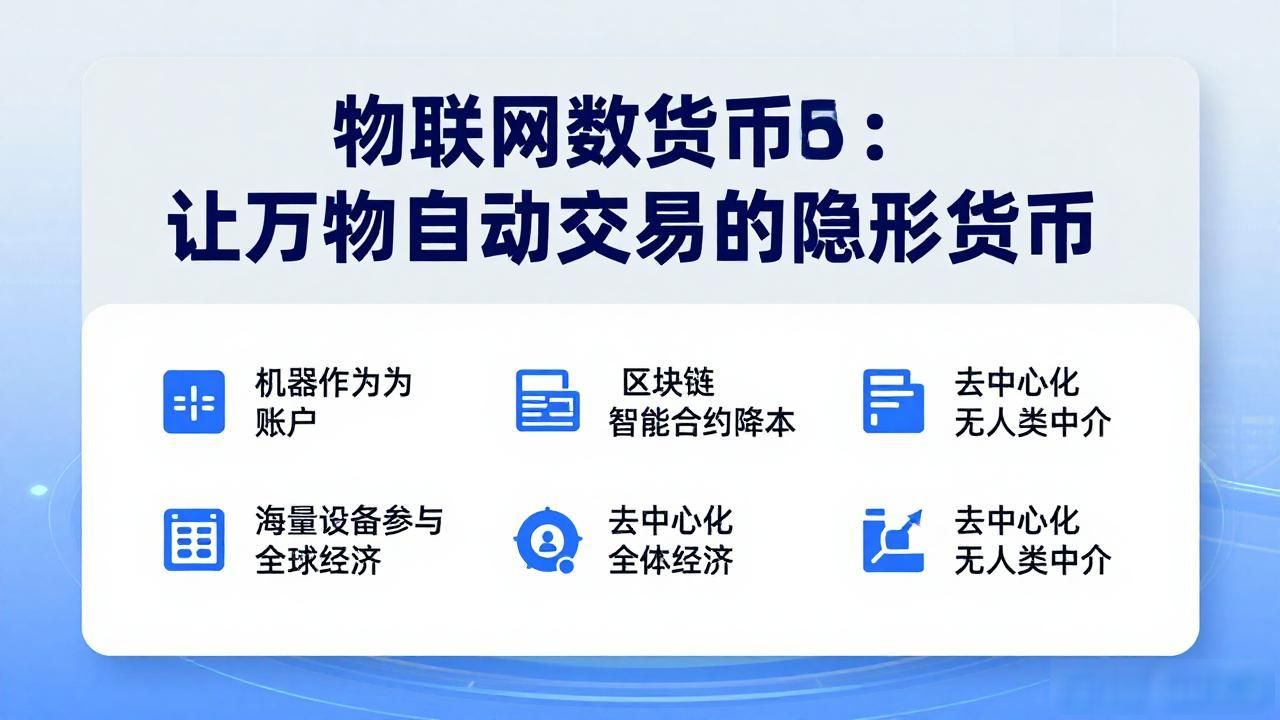 物联网数字货币_什么是物联网数字货币_机器即账户