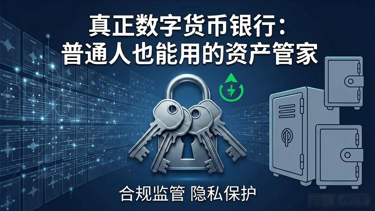 真正数字货币银行：普通人也能用的资产管家