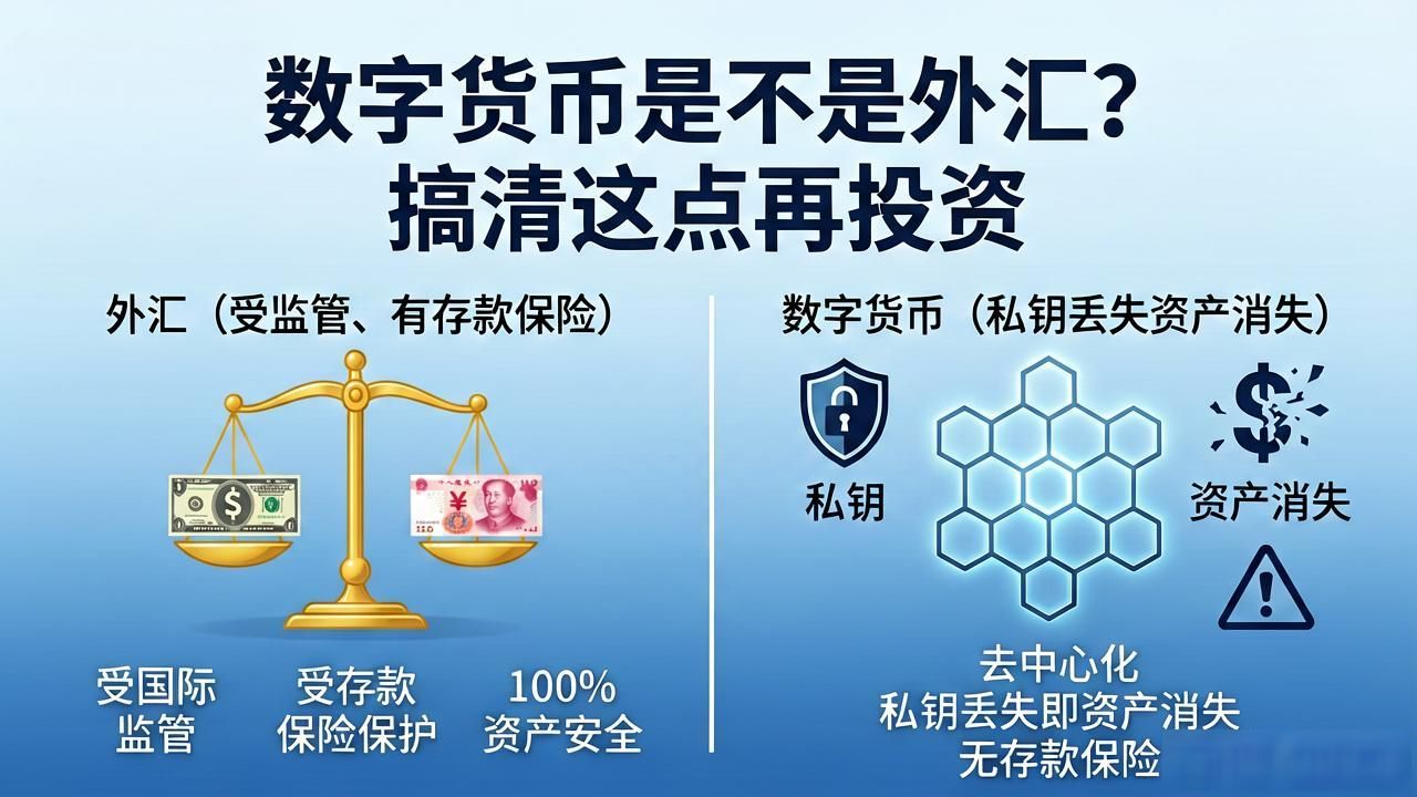 数字货币是不是外汇？搞清这点再投资