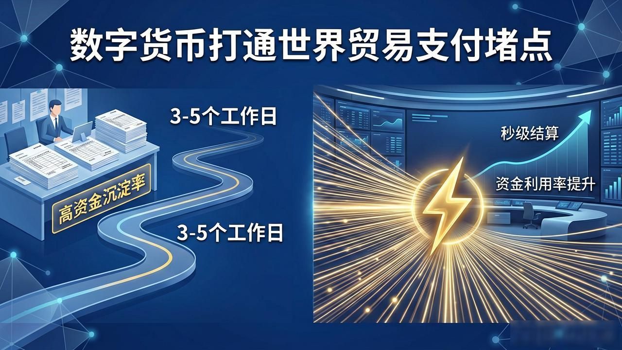 数字货币如何打通世界贸易的支付堵点