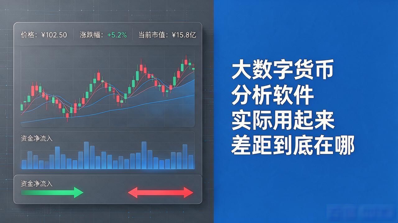 币圈分析软件对比_大数字货币分析软件_数据指标落地性