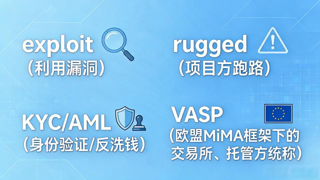 加密数字货币英语_加密圈英语_DeFi术语