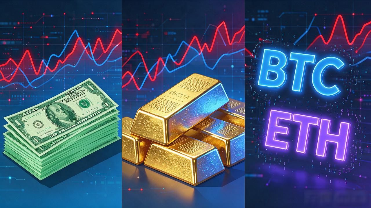 美元信任危机_美元黄金数字货币_黄金避险属性