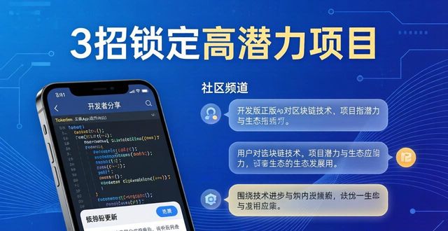 Tokenim正版app选币指南：3招锁定高潜力项目