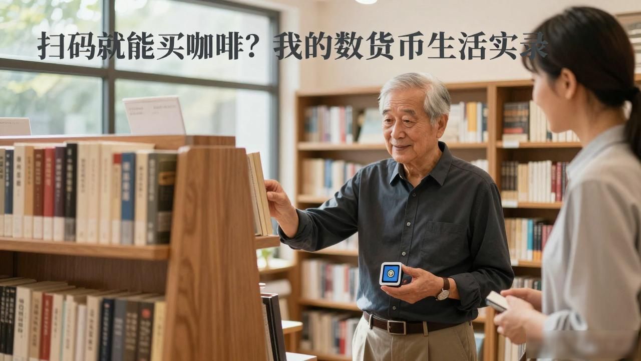 扫码就能买咖啡？我的数字货币生活实录