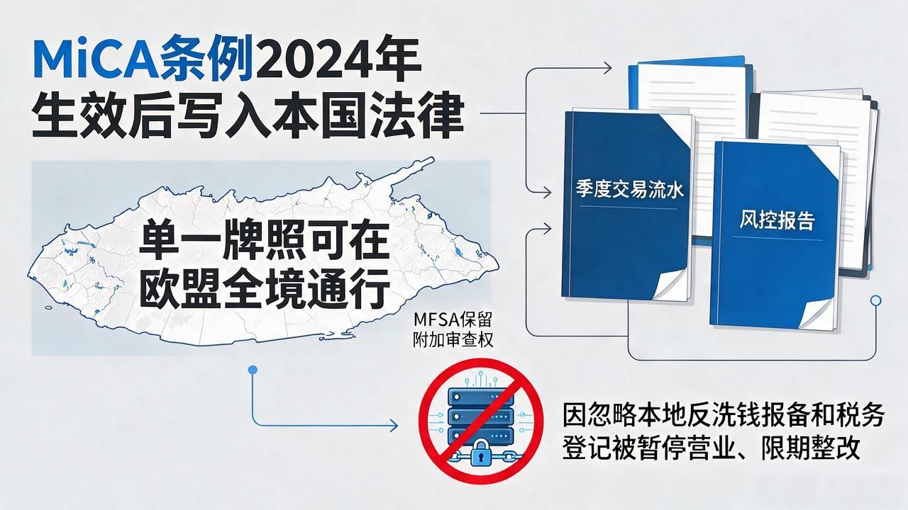 马耳他MiCA条例合规要求_马耳他数字货币环境_马耳他加密业务VASP牌照申请