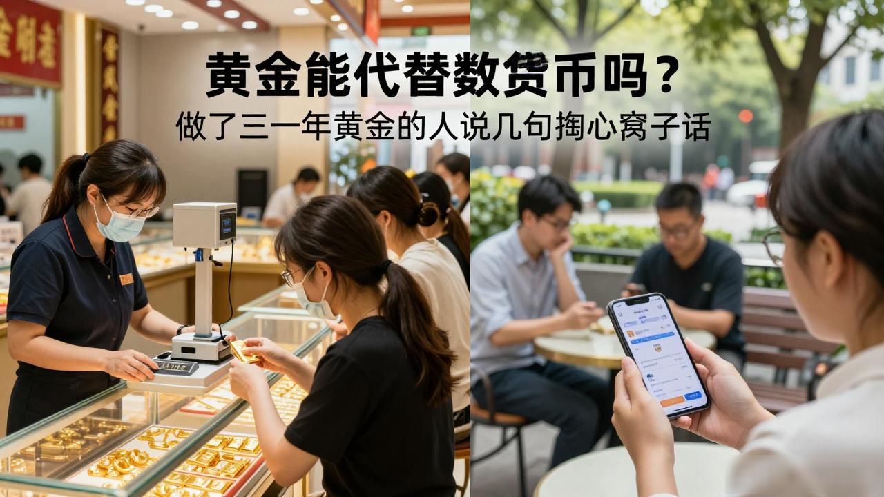 黄金与数字货币区别_黄金代替数字货币_黄金避险属性分析
