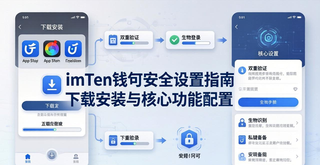 imToken钱包安全设置指南 下载安装与核心功能配置