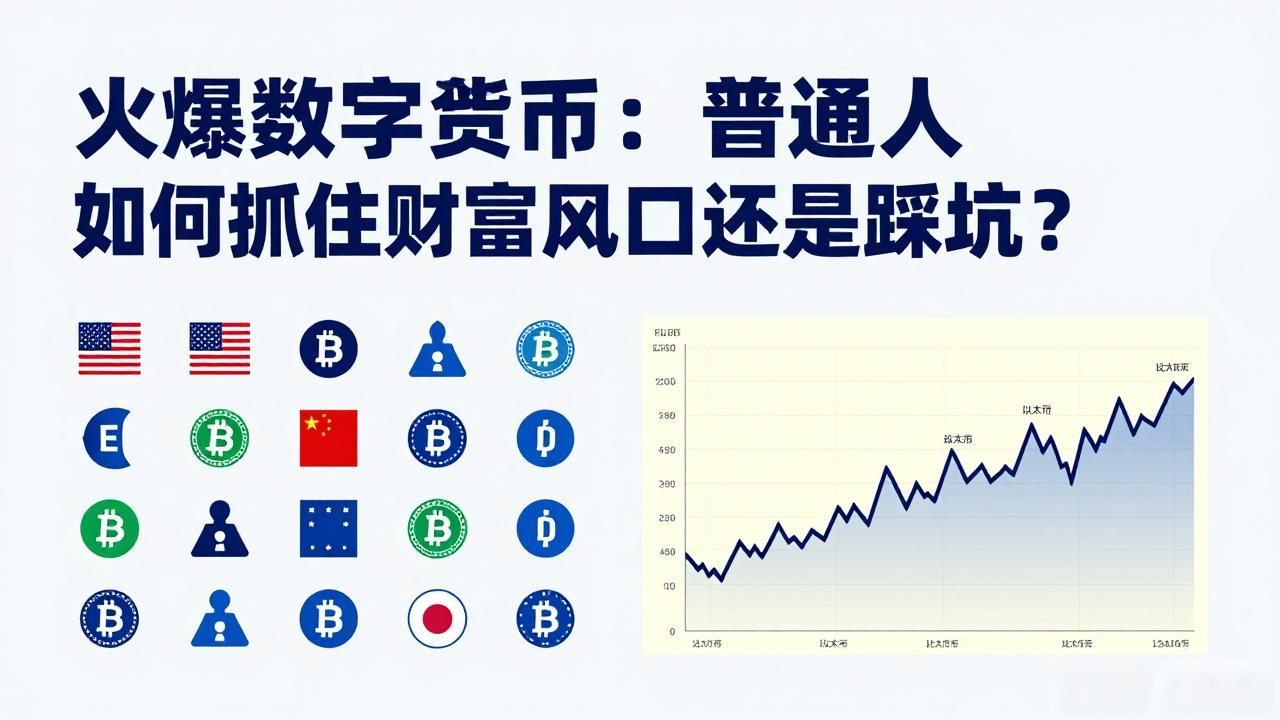 火爆数字货币：普通人如何抓住财富风口还是踩坑？