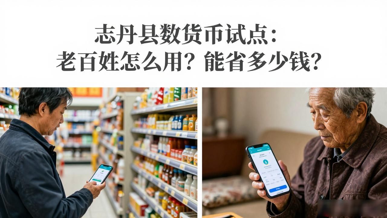志丹县数字货币试点：老百姓怎么用？能省多少钱？