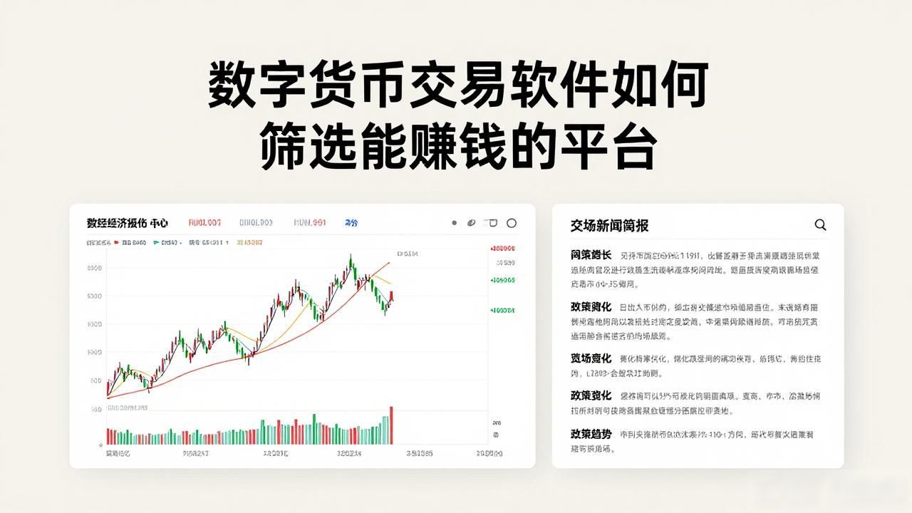 数字货币交易软件如何筛选能赚钱的平台
