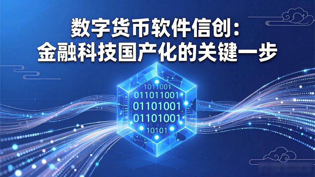 数字货币软件信创_数字货币加软件加信创_金融科技国产化