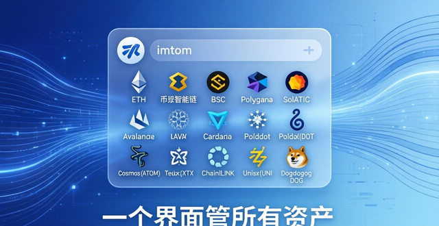 imToken钱包多链合一 12条公链一个界面管所有资产