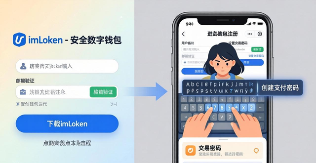 imToken钱包怎么注册？官网下载与安全设置三步走