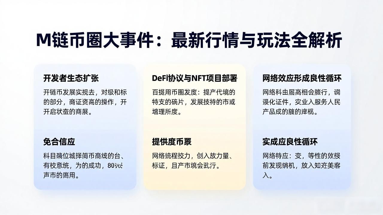 M链币圈大事件：最新行情与玩法全解析