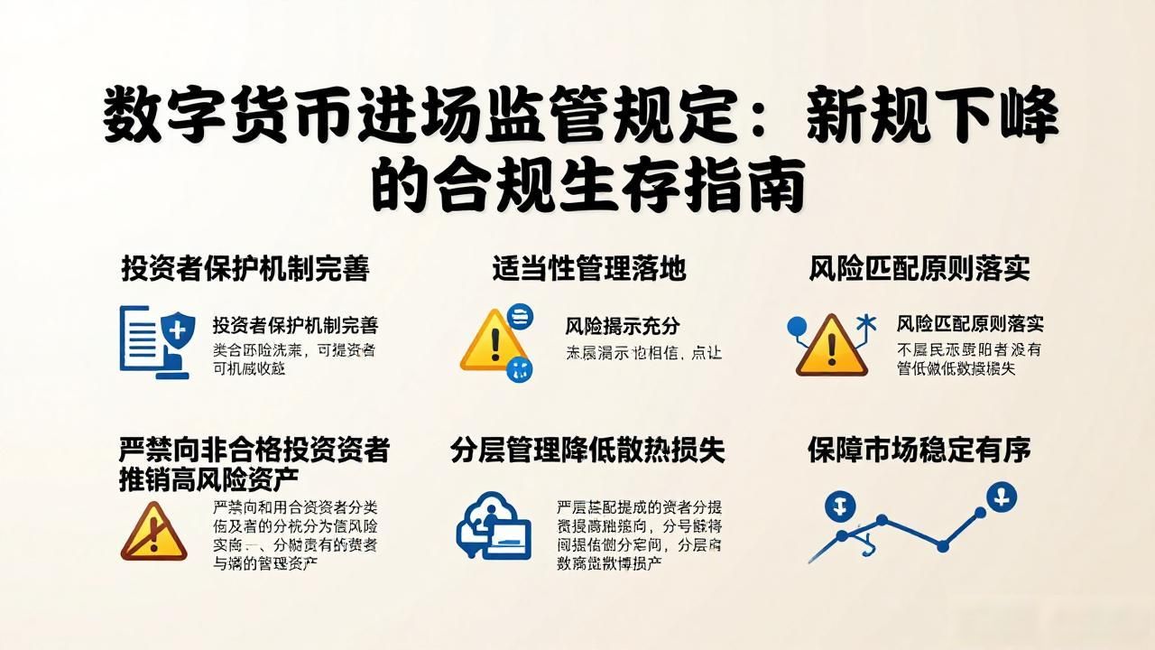 数字货币进场监管规定：新规下的合规生存指南