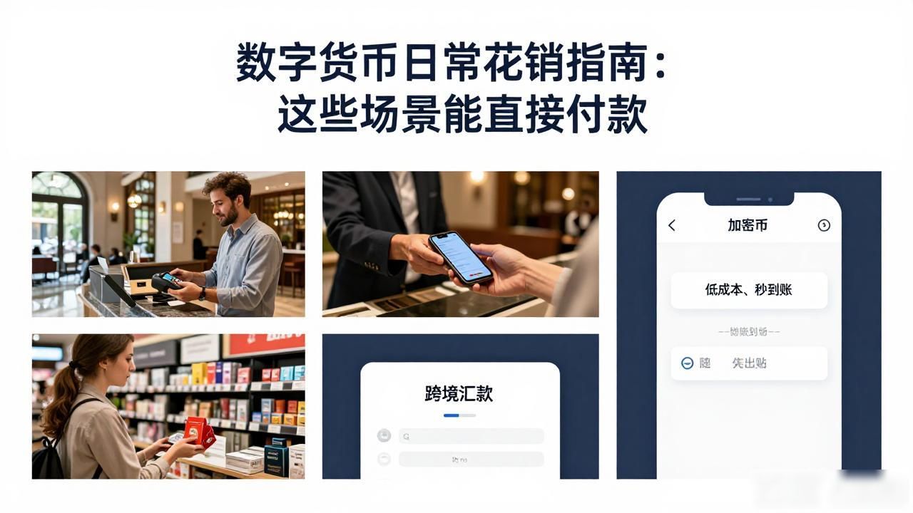 数字货币日常花销指南：这些场景能直接付款