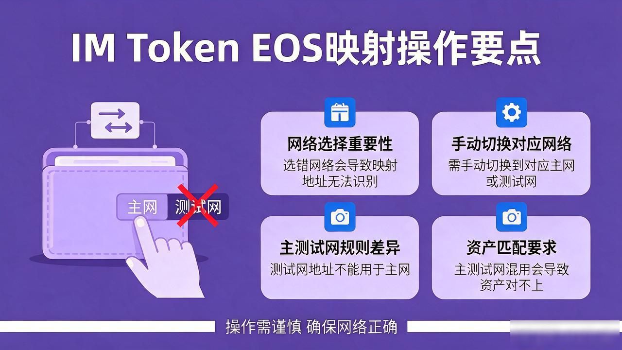 IM Token多链管理EOS地址转换_imtoken钱包EOS做映射_IM Token导入EOS资产映射流程