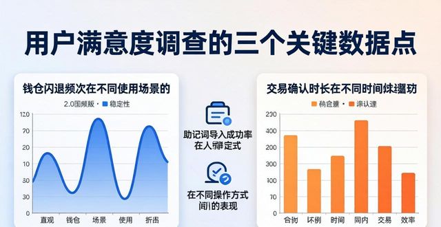 用户满意度调查的三个关键数据点