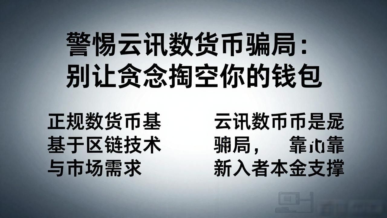 警惕云讯数字货币骗局：别让贪念掏空你的钱包