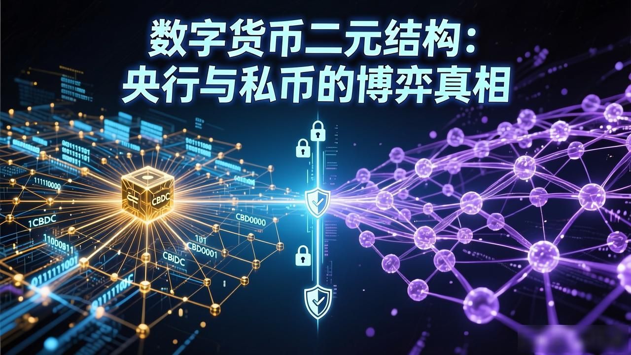 数字货币二元结构：央行与私币的博弈真相