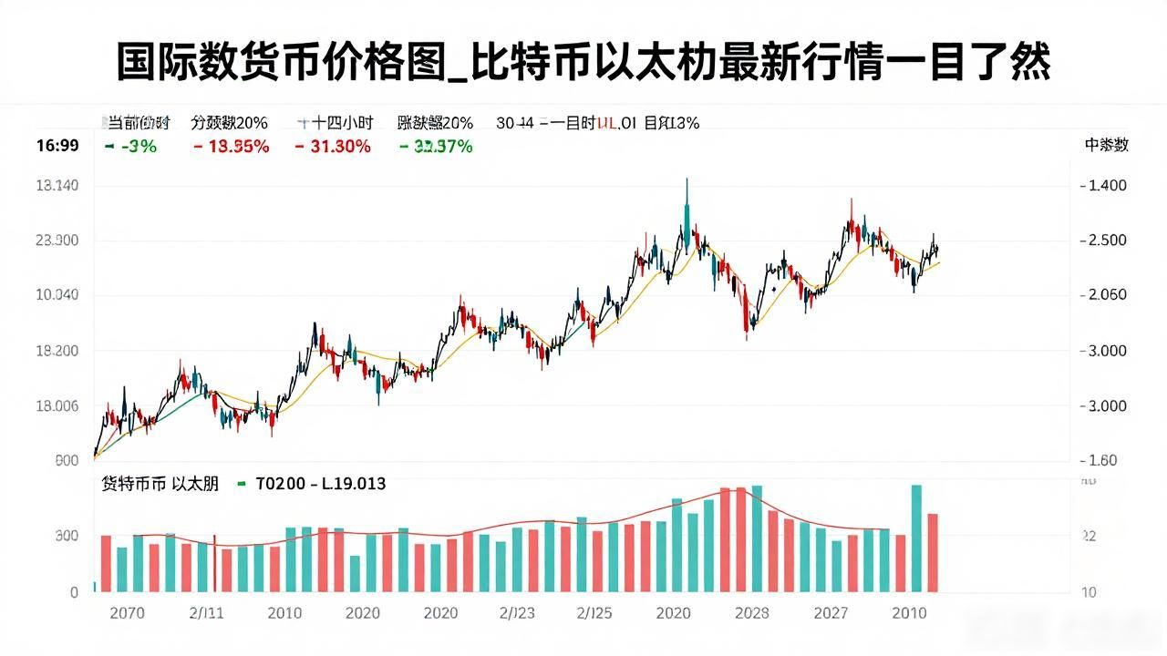 国际数字货币价格图_比特币以太坊最新行情一目了然