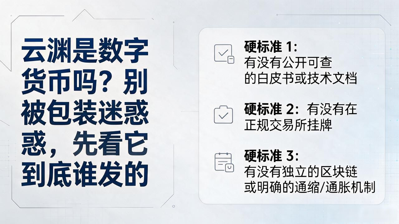 云渊是数字货币吗_云渊项目真假辨别_云渊是数字货币吗