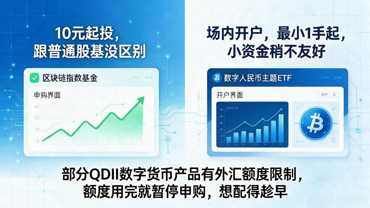 中信基金数字货币_区块链指数基金与数字人民币ETF区别_中信基金数字货币投资产品风险及运作解析