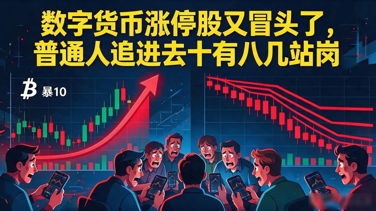 数字货币涨停股_A股数字货币板块涨停规律解析_游资炒作数字货币概念手法揭秘