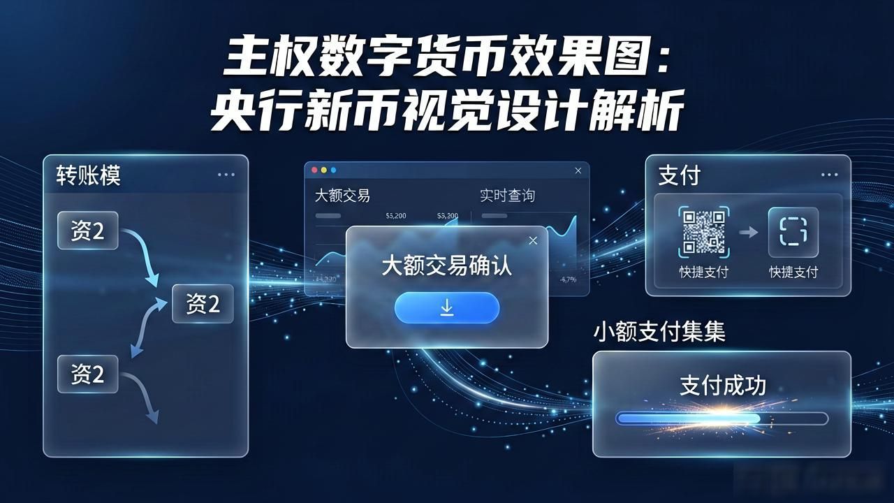 主权数字货币效果图：央行新币视觉设计解析