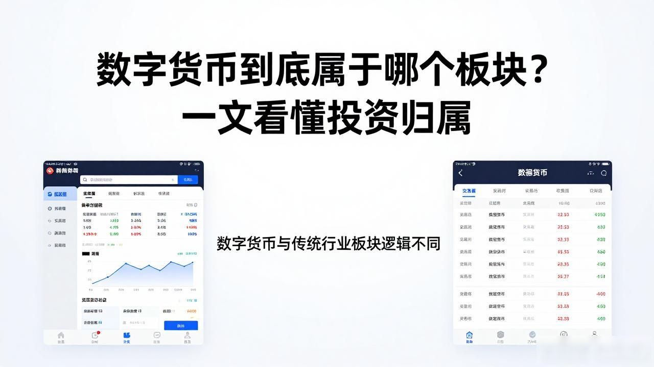 数字货币到底属于哪个板块？一文看懂投资归属