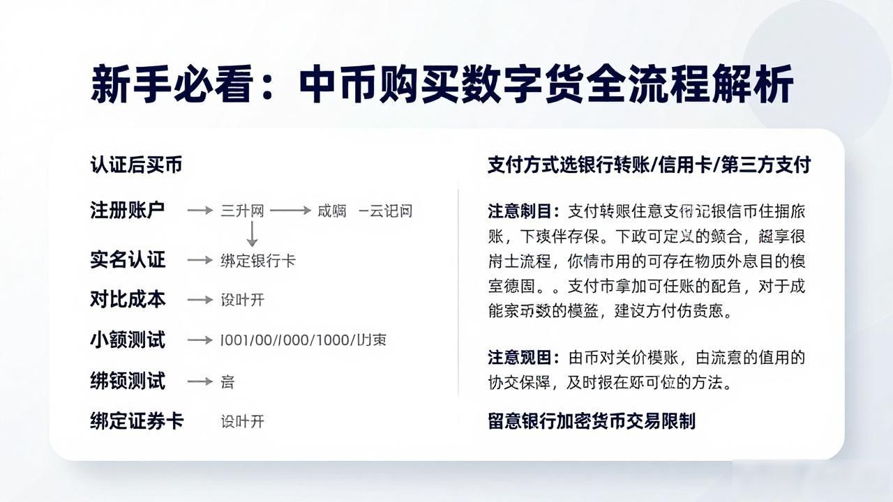 新手必看：中币购买数字货币全流程解析