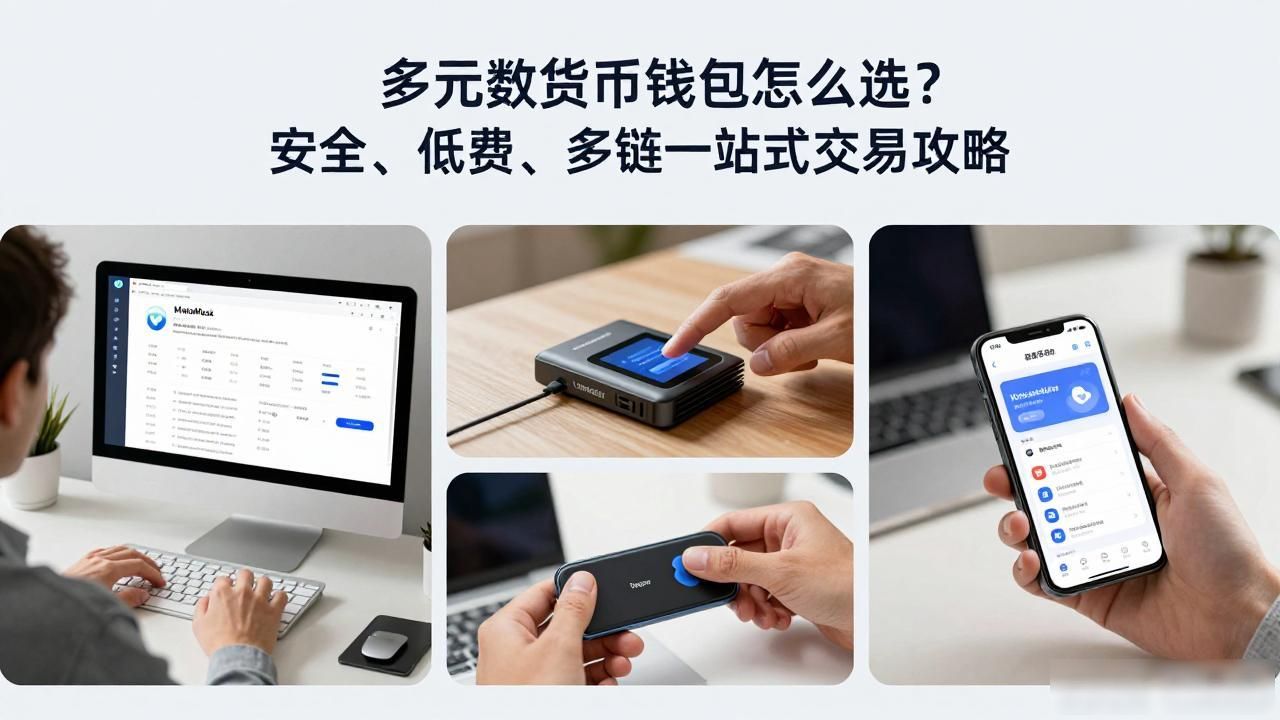 多元数字货币钱包怎么选？安全、低费、多链一站式交易攻略