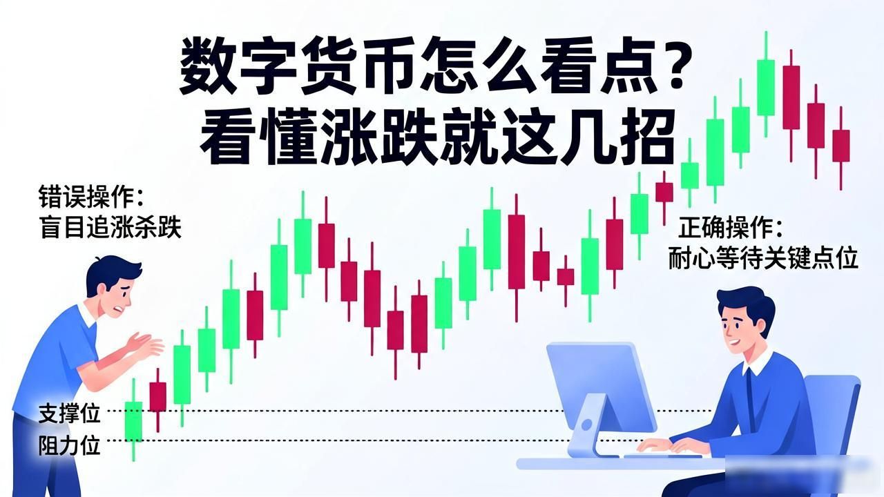 数字货币怎么看点？看懂涨跌就这几招