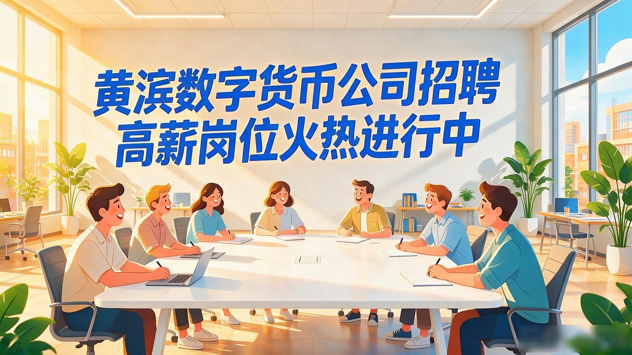 黄滨数字货币公司招聘 高薪岗位火热进行中