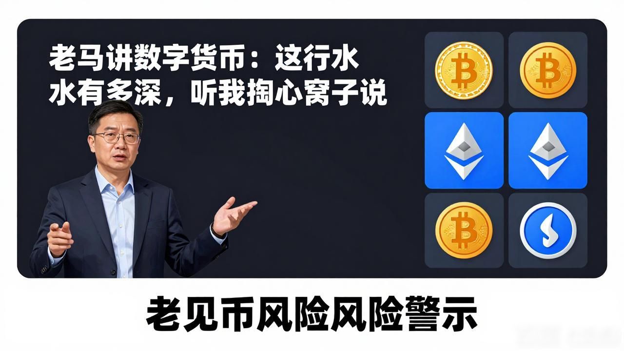 老马讲数字货币_数字货币真实行业模样 普通人投资数字货币注意事项 数字货币市场镰刀风险