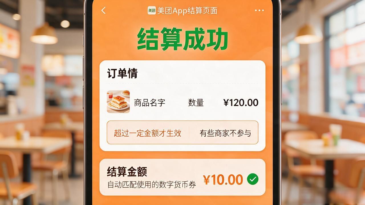 美团数字货币入口_美团数字货币抵扣券领取_美团app数字货币怎么使用