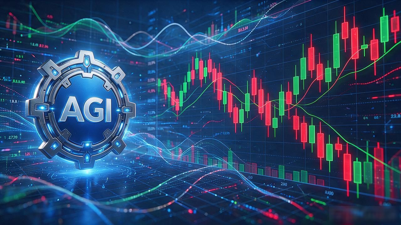 数字货币AGI价格又跌了，手里没仓的散户现在还能不能抄底