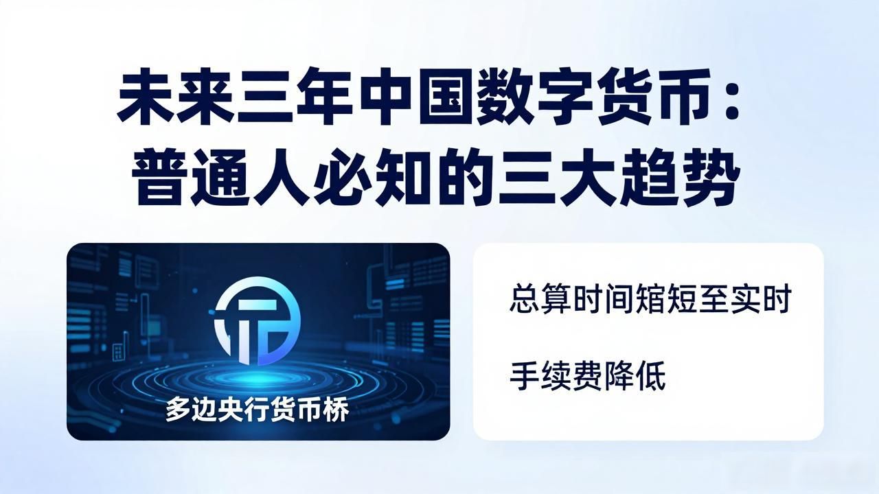 未来三年中国数字货币：普通人必知的三大趋势