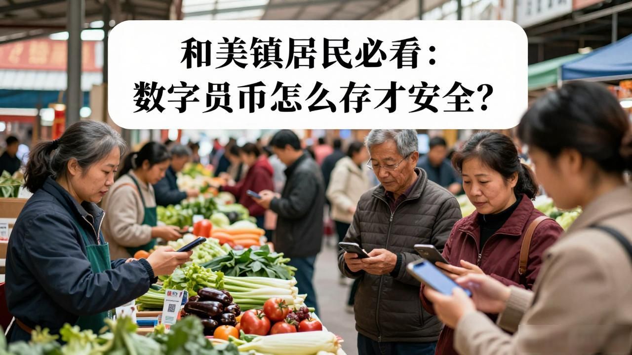 和美镇居民必看：数字货币怎么存才安全？