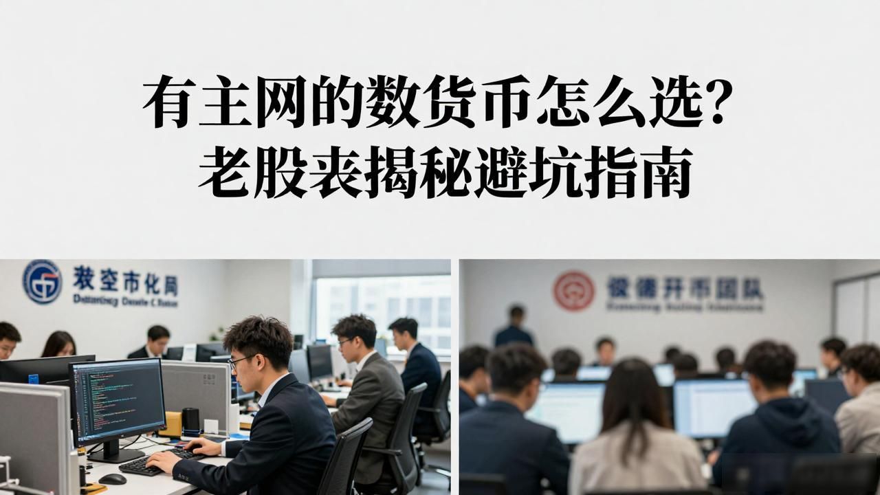 有主网的数字货币怎么选？老股民揭秘避坑指南