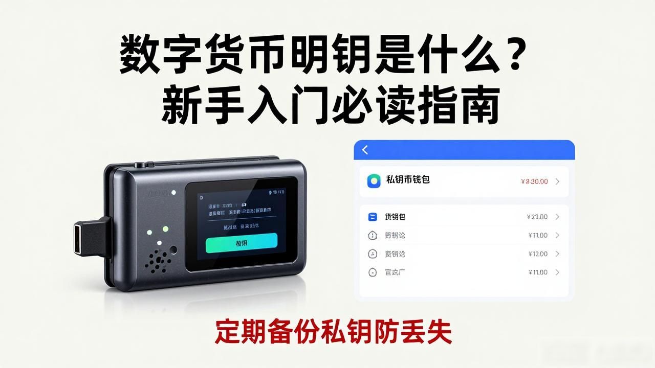 数字货币明钥是什么？新手入门必读指南