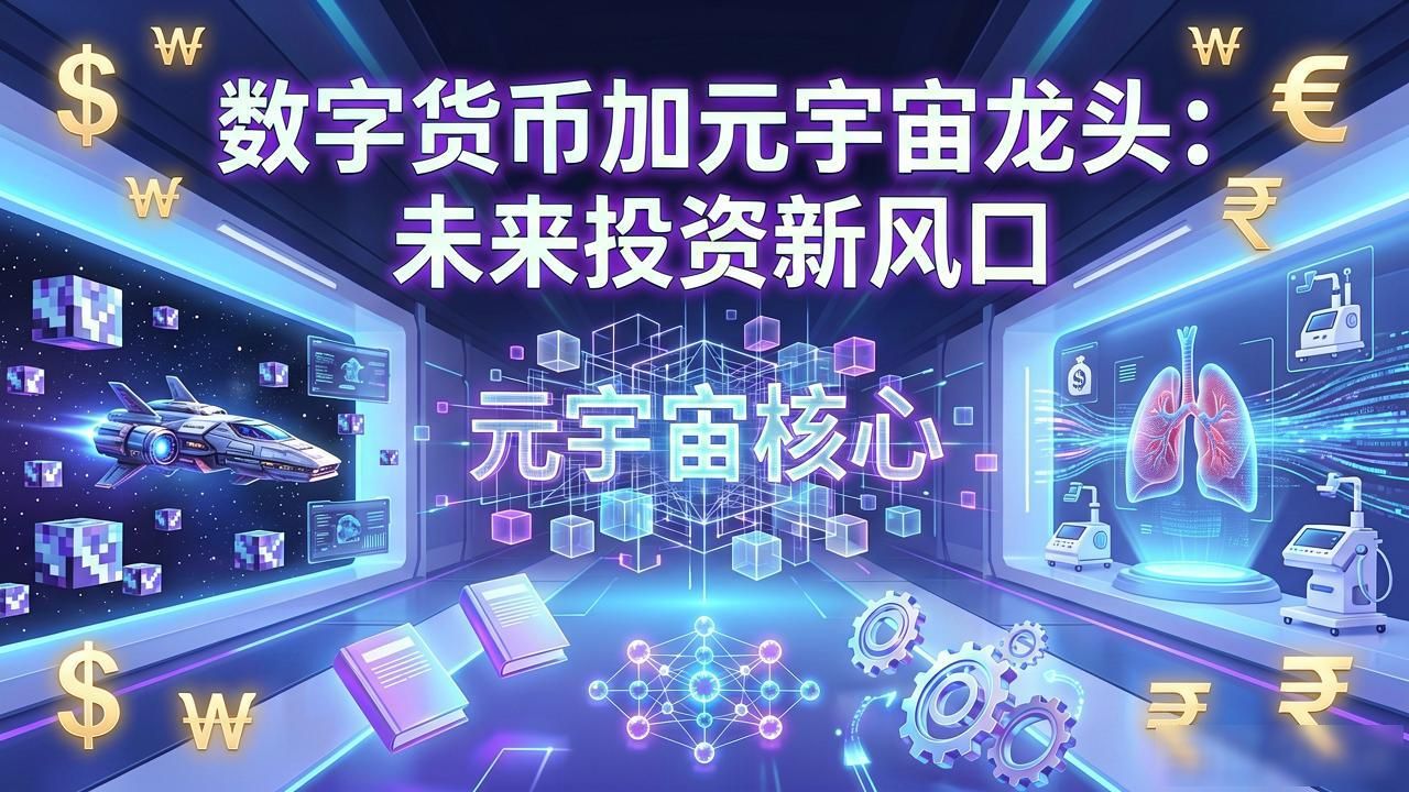 数字货币加元宇宙龙头：未来投资新风口