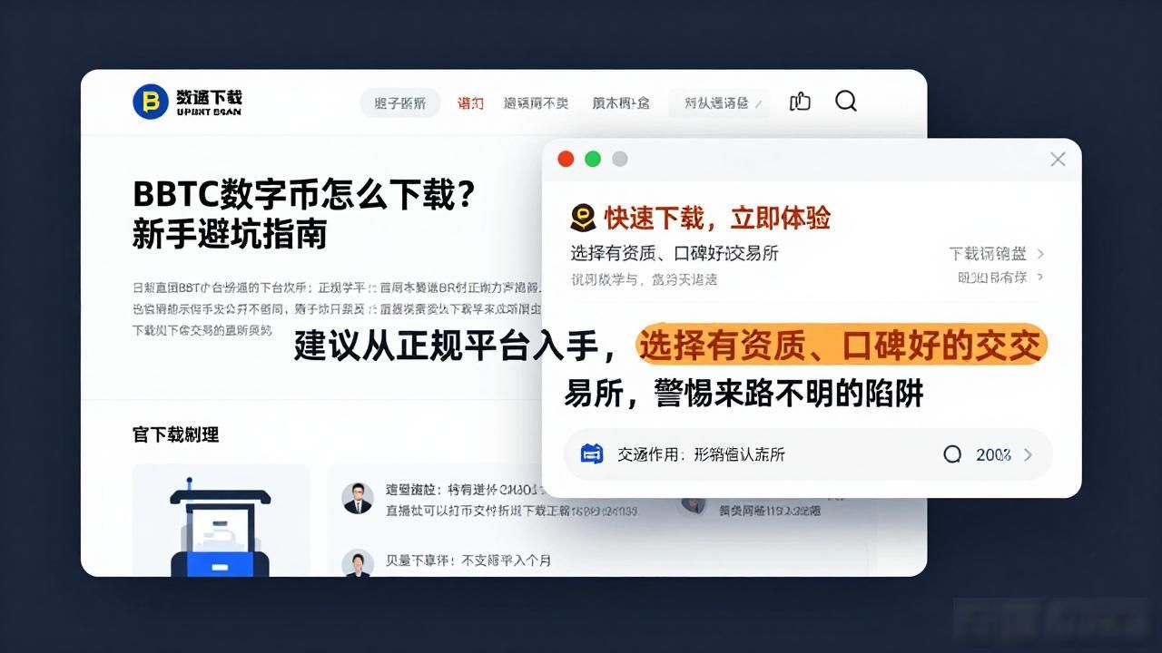 BBTC数字货币怎么下载？新手避坑指南