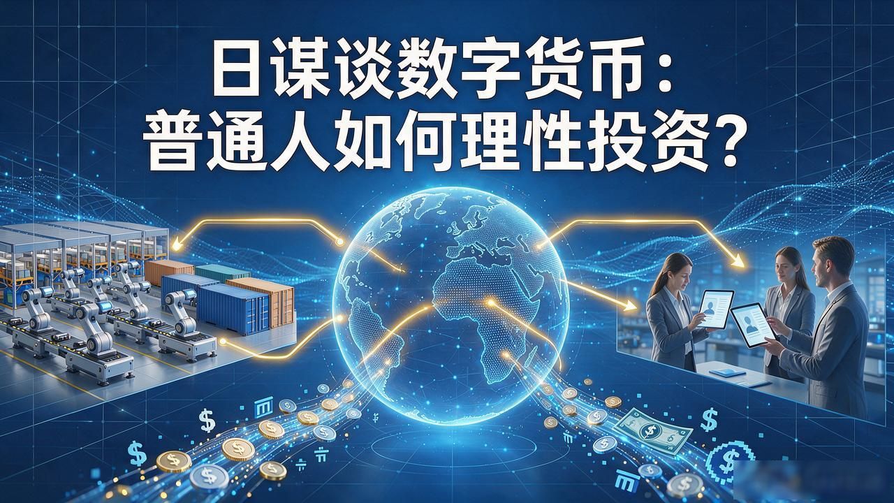 日谋谈数字货币：普通人如何理性投资？