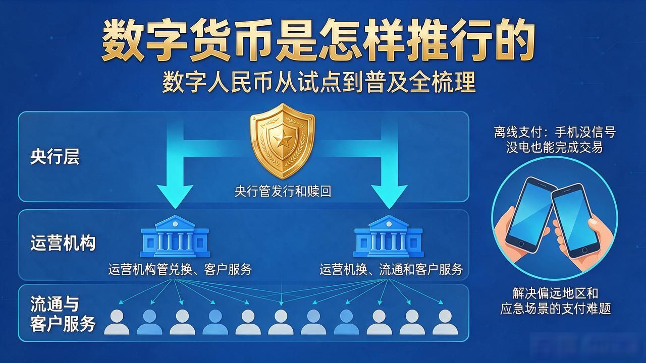 数字人民币双层运营架构_数字人民币试点路径_数字货币怎样推行的