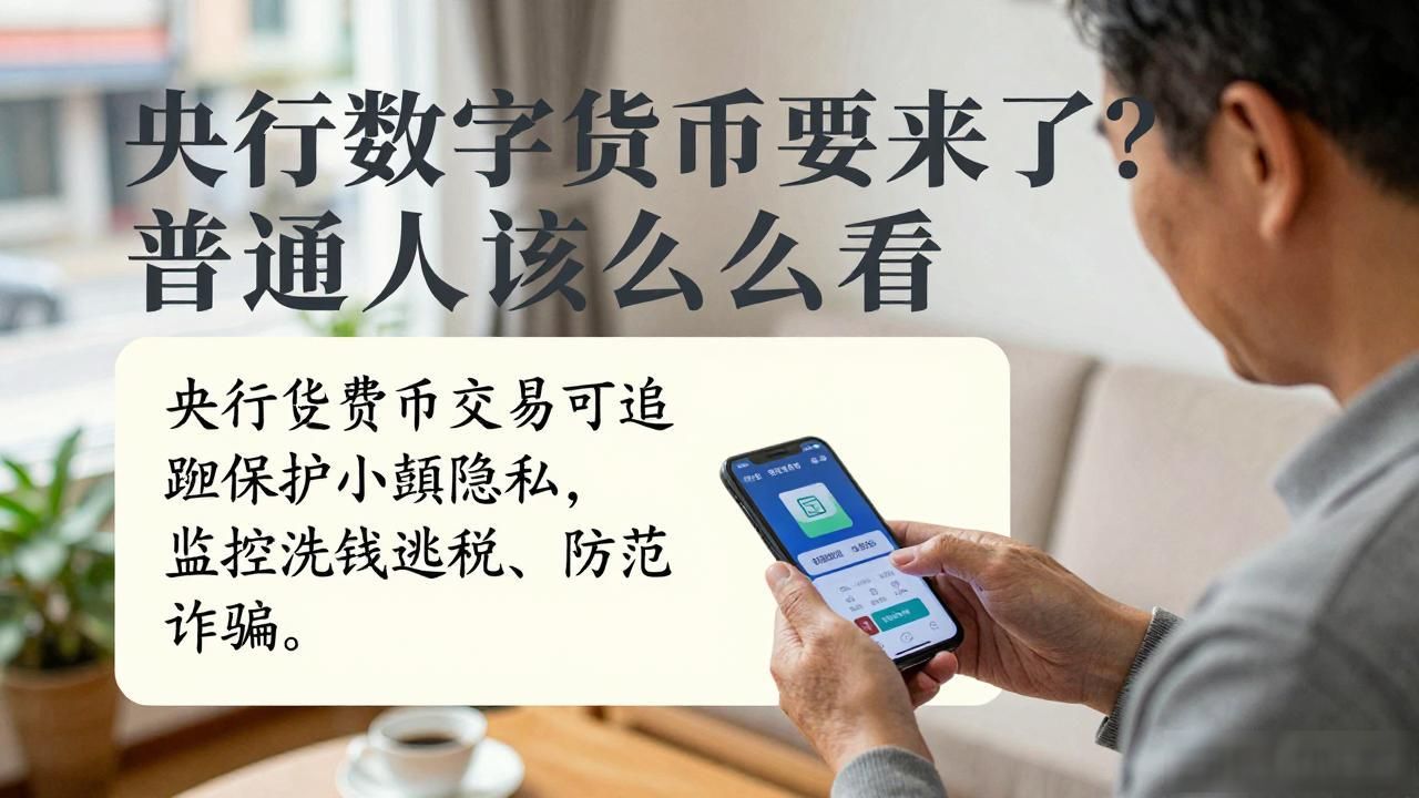 央行数字货币要来了？普通人该怎么看